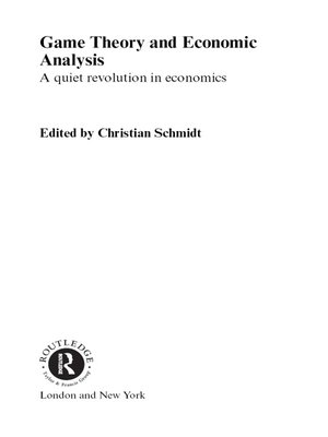 cover image of Game Theory and Economic Analysis